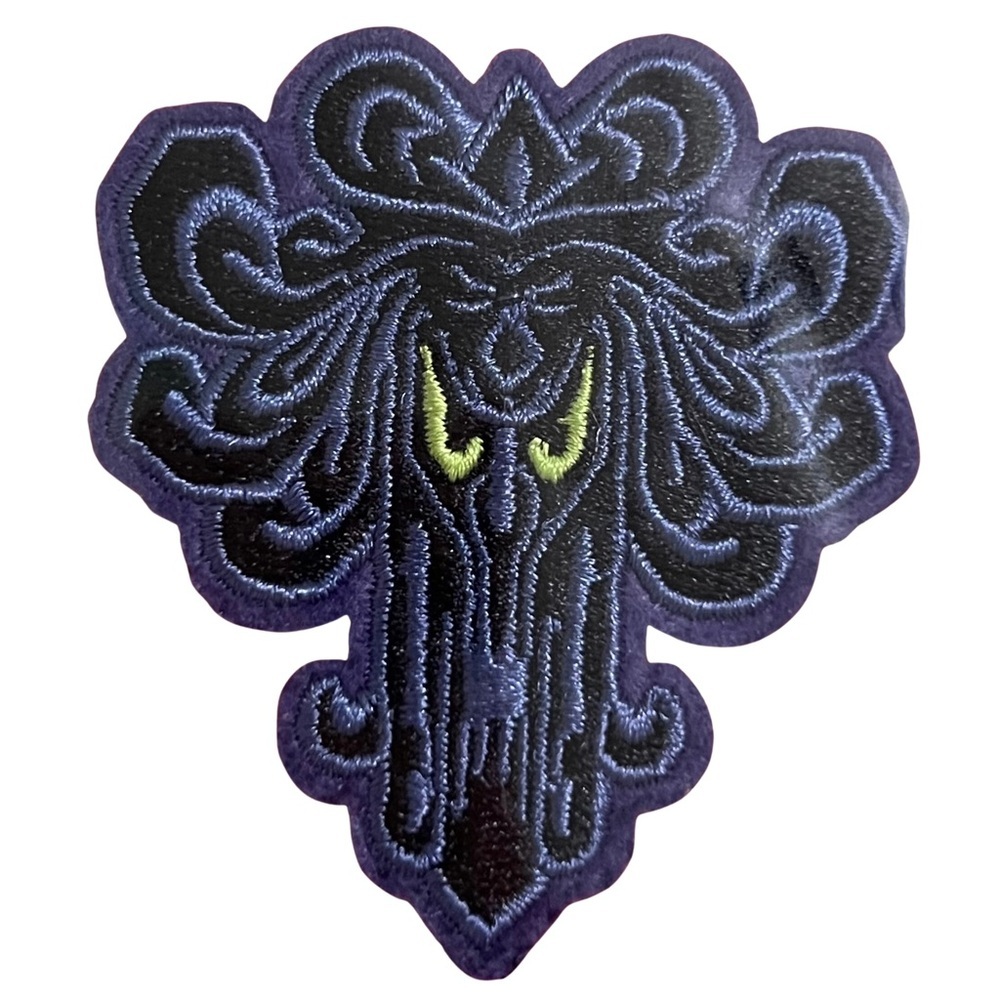 New Disney Haunted Mansion Wallpaper Shoelace Clip Ons Purple Black New Balance - Picture 4 of 12